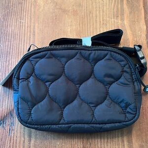 Vera Bradley Black Essential Mini Belt Bag